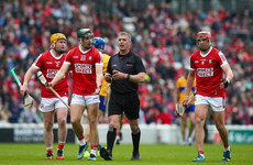 Cork players confront James Owens as Tim O’Mahony lays down injured 28/4/2024