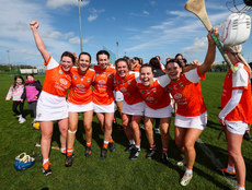 Armagh players celebrate after the game 13/4/2024