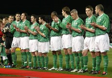 Republic of Ireland team 18/2/2004 