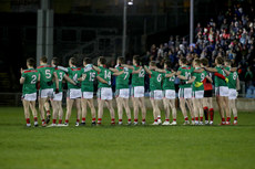 Mayo team stand during the national anthem  2/3/2019