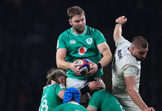 Iain Henderson in a lineout 9/3/2024