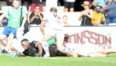 Phepsi Buthelezi goes over for a try 23/3/2024