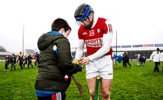 Conor Lehane with fans after the game 16/3/2024