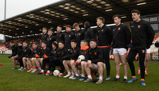 The Armagh team enters the pitch 16/3/2024