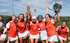 Armagh players celebrate after the game 13/4/2024