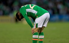 Wes Hoolahan at the end of the game 31/5/2016