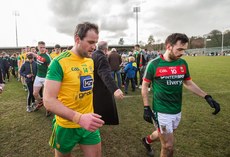 Michael Murphy dejected at the end of the game 25/3/2018