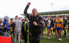 Brian Lohan salutes supporters at the end of the game 28/4/2024