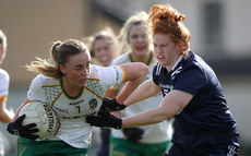 Louise Ní Mhuircheartaigh tackles Aoibhín Cleary 17/3/2024