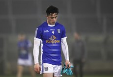Darragh Kennedy dejected at the end of the game 10/1/2018