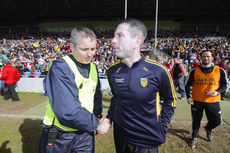 Noel Connelly and Rory Gallagher after the game 5/4/2015