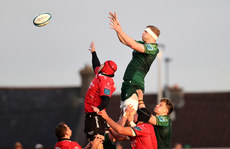 Niall Murray wins a line out 23/3/2024