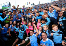 Dublin celebrate with The Sam Maguire 17/9/2017