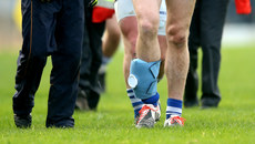 Tommy Walsh injured after the game 1/2/2015