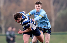 Blaine Barry is tackled by Charlie Mulderry 10/3/2024