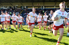 Tyrone players ahead of the game 21/4/2024