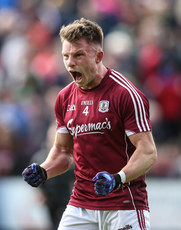 Eoghan Kerin celebrates at the final whistle 13/5/2018