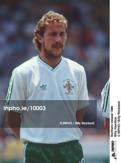 Northern Ireland 1986 Billy Hamilton © INPHO / Bil - 10003