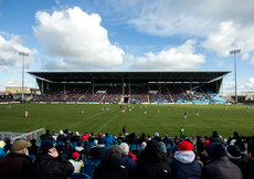General view of the game at MacHale Park 2/3/2014