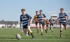 Conor Dowling runs in to score a try 21/4/2024