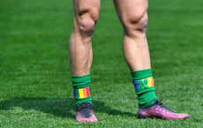 A view of a player wearing rainbow tape 25/3/2023