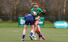 Erin King is tackled by Amy Rushton and Robyn O'Connor 13/3/2024