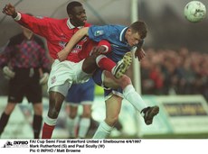 Mark Rutherford FAI Cup Semi Final Waterford United v Shelbourne 4/4/1997