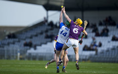 Michael Kiely and Damien Reck compete for the ball 10/3/2024