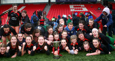 Sacred Heart Clonakilty’s senior side celebrate winning with the trophy 13/3/2024
