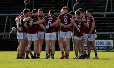 The Galway team huddle 11/2/2018