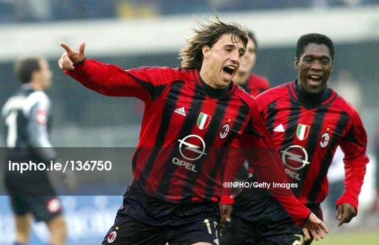 Serie AC Milan 28/11/2004 Crespo - 136750 | Inpho Photography