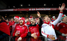 Denmark fans 11/11/2017 