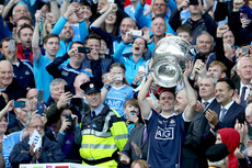Stephen Cluxton lifts the Sam Maguire 17/9/2017