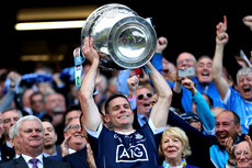 Stephen Cluxton lifts the Sam Maguire 17/9/2017