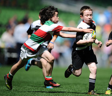 Bective Rangers in action against St Senan's 23/5/2015
