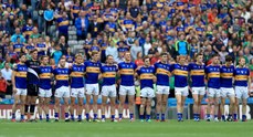 The Tipperary team stand 21/8/2016