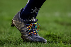 A view of URC Rainbow Unity laces 25/3/2023
