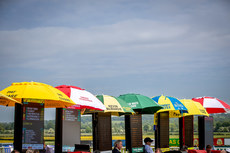 A general view of on-course betting at Naas 21/5/2023 