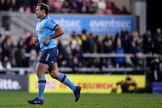Bismarck du Plessis leaves the field due to a yellow card 25/3/2023