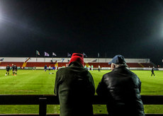 Sligo fans look on before the game 4/3/2017