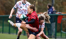 Amy Larn is tackled into touch 13/3/2024