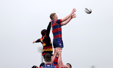 Alan Finnerty wins a line out 24/3/2024