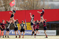 A view of a line-out 26/3/2023