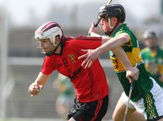 Rory Horgan tackles Donal Hughes 25/3/2012