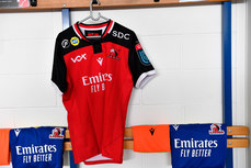 A Lions jersey in the dressing room ahead of the game 25/3/2023