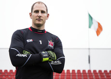 Gary Rogers first appearance for Dundalk after being away with the National Squad when they played Serbia 6/9/2016