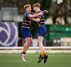 Andrew Cotton and Darragh Glennon celebrate after the game 13/3/2024