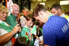 Paul O'Donovan signs autographs for fans 28/8/2016