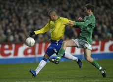 Ronaldo and Kenny Cunningham 18/2/2004 