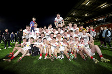 Tyrone celebrate with the trophy 1/5/2024 